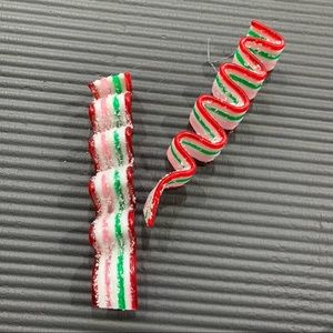 Candy stripe Christmas ornaments K
